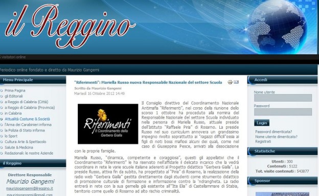 Associazione nazionale “Riferimenti”: Mariella Russo è nominata Responsabile Nazionale del reparto scuola