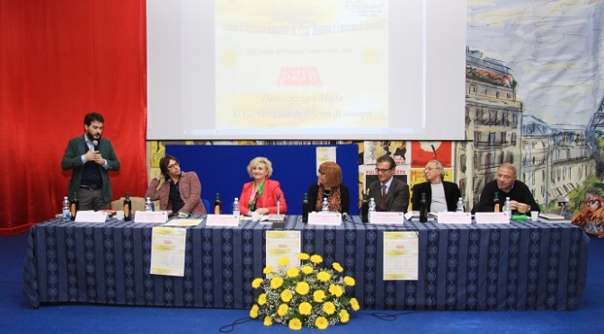 Convegno: “Democrazia e mafia.La gerbera per la libertà di stampa”