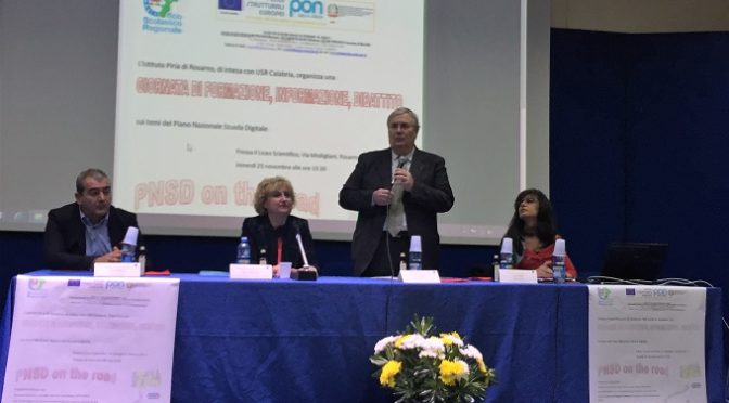 Inaugurata al Liceo Piria di Rosarno la settimana di formazione PNSD