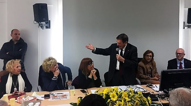 Il Senatore Giorgio Benvenuto parla di diritti e lavoro al Piria di Rosarno